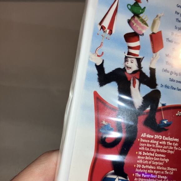 Dvd Sealed New Dr. Seuss' The Cat in the Hat Widescreen Universal Mike Myers - Picture 4 of 4